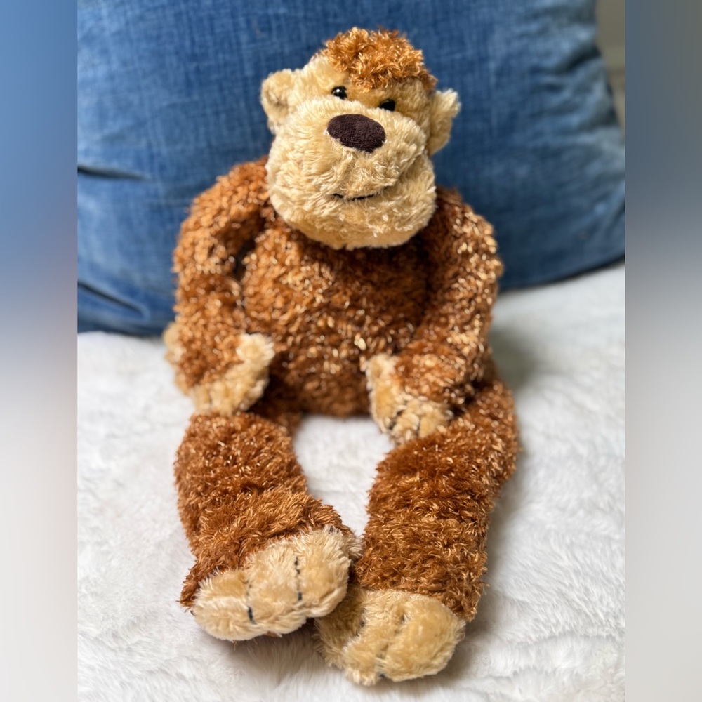 ⭐️ RARE Retired New Jellycat Junglie Medium Monkey ⭐️